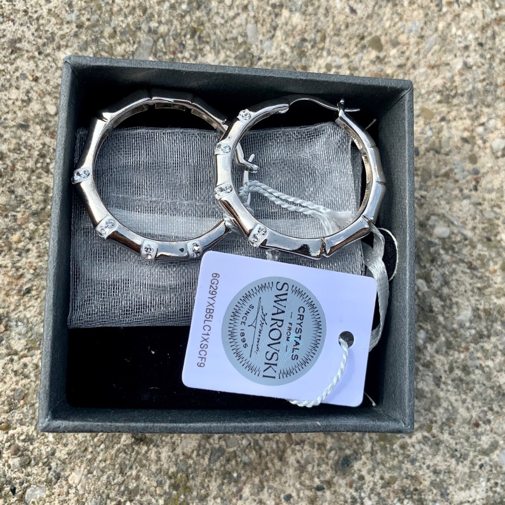 NWT - Last pair - NIC & SYD Swarovski Bamboo